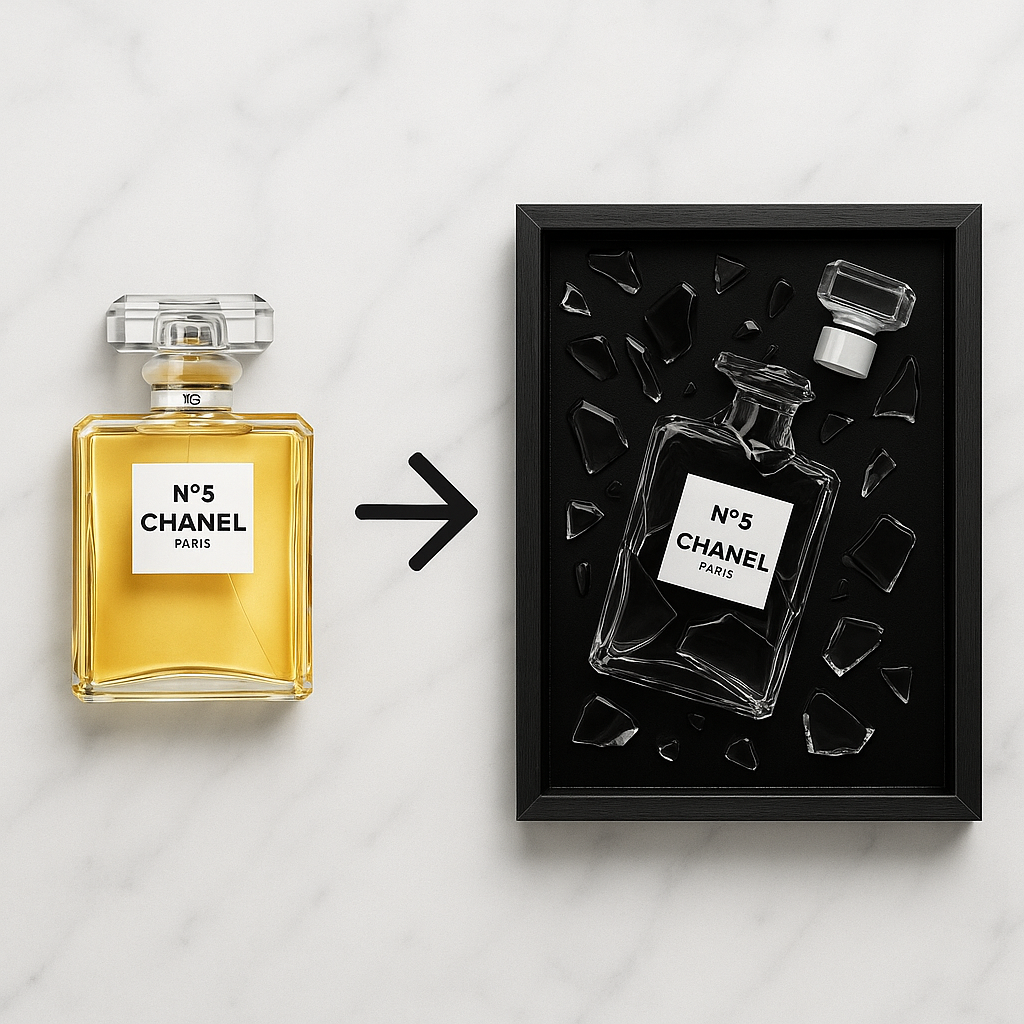 Tableau personnalisé - Votre Parfum