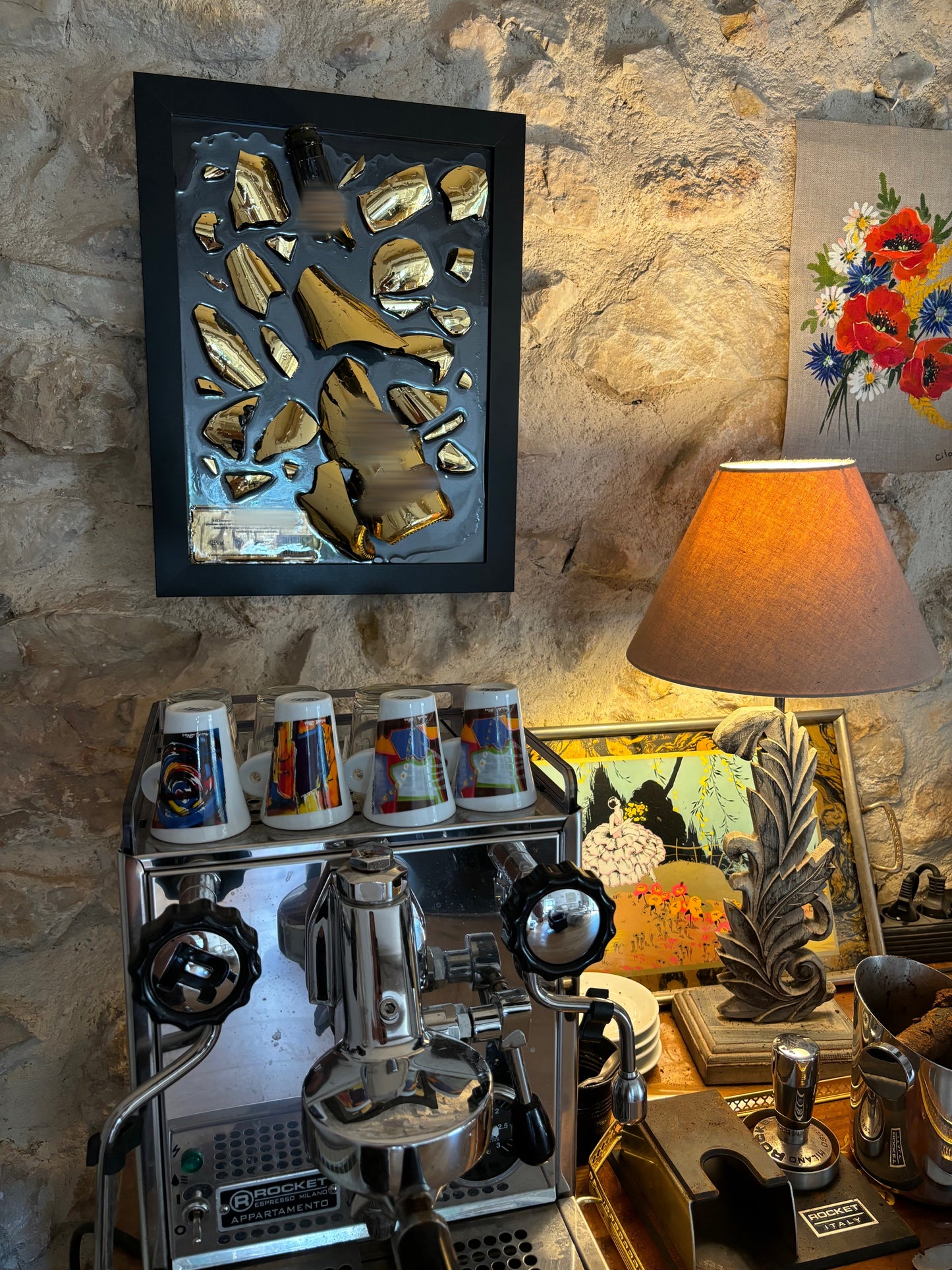 Tableau Champagne - l'As Doré