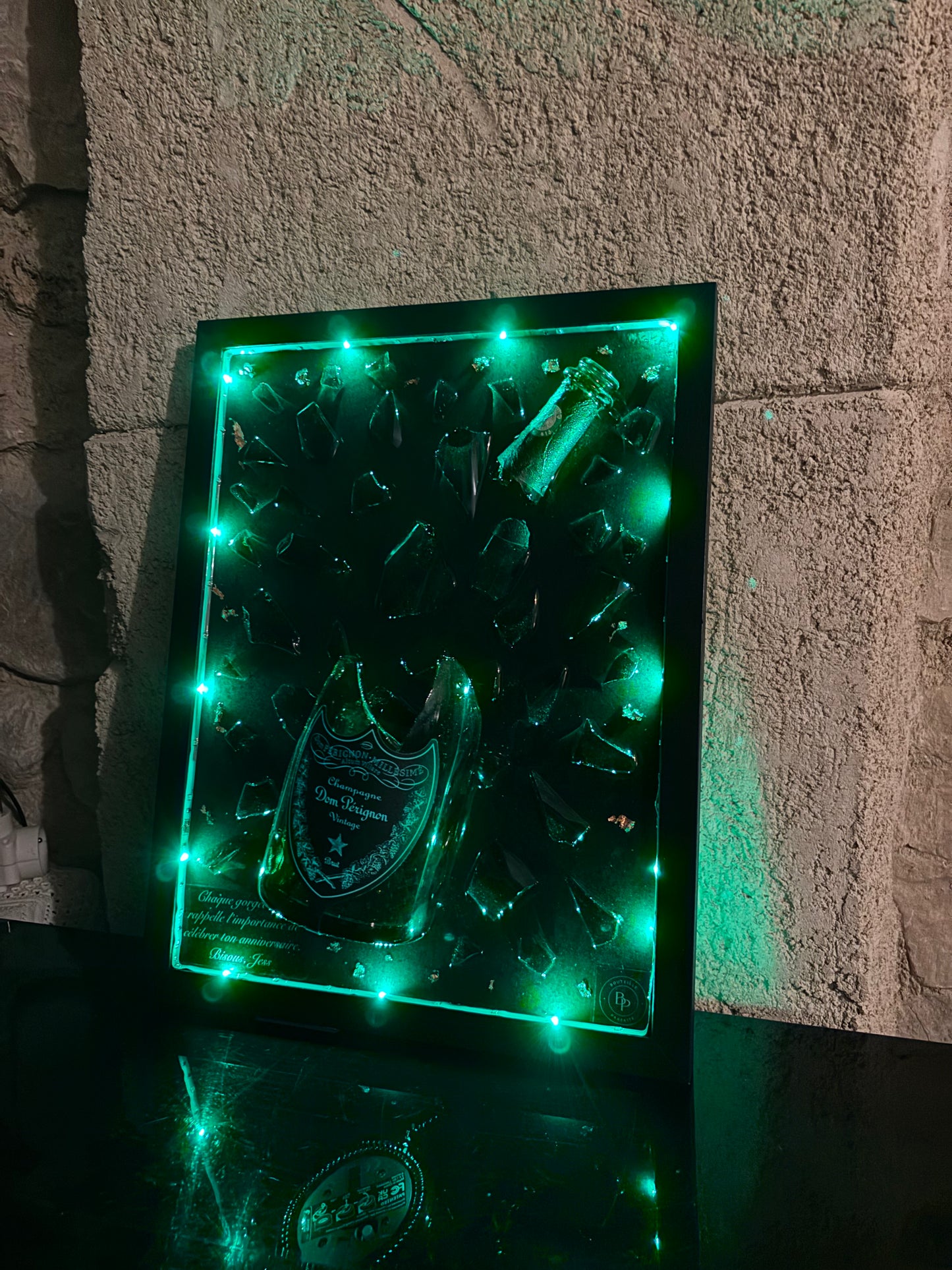 Tableau Champagne - Luminous (Etiquette Lumineuse)