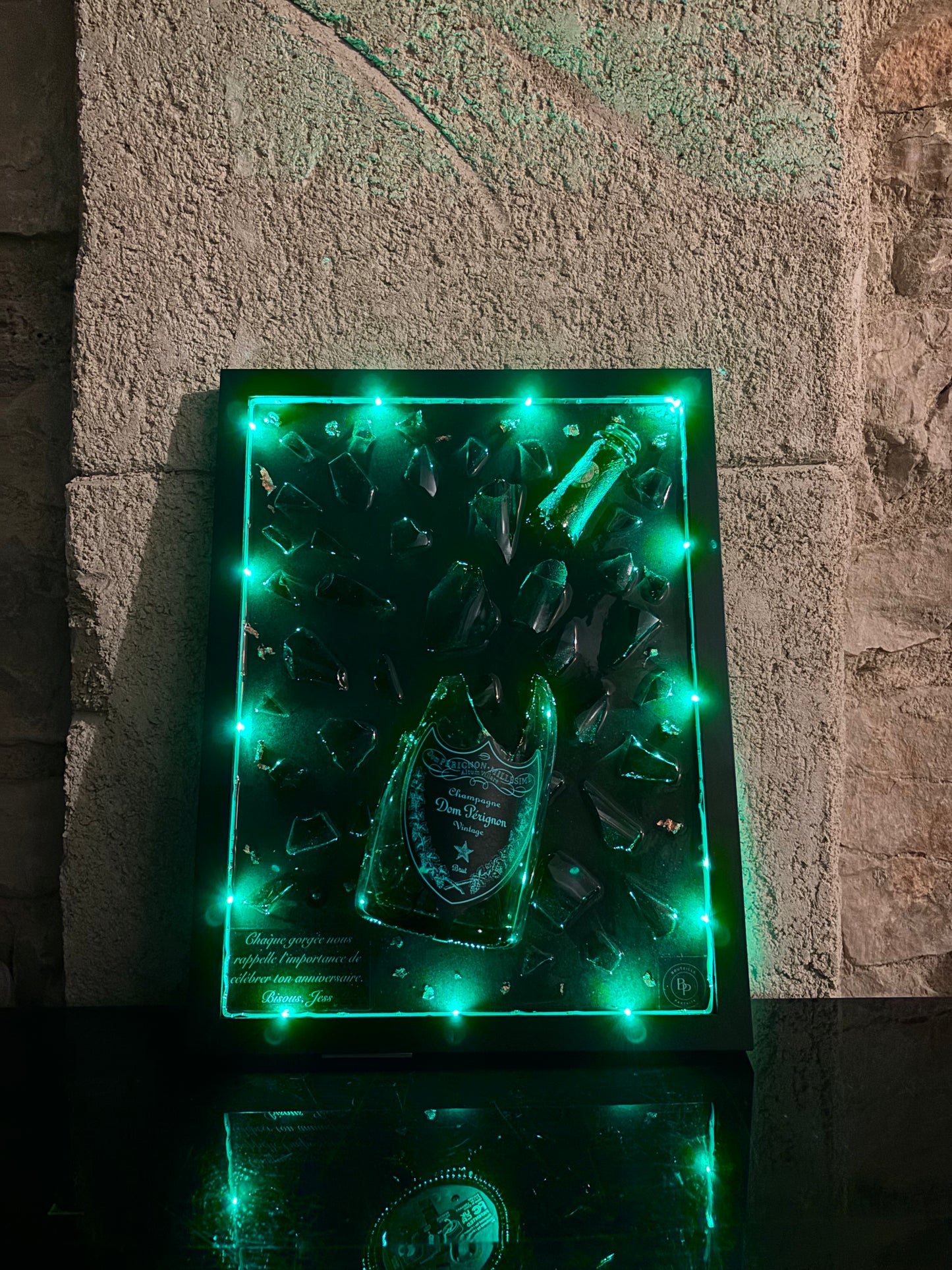 Tableau Champagne - Luminous (Etiquette Lumineuse)